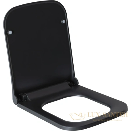 сиденье для унитаза allen brau infinity 4.21014.31 с микролифтом, черный матовый