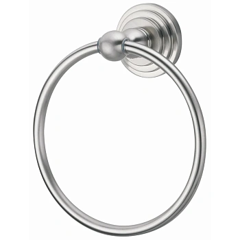 полотенцедержатель-кольцо wasserkraft ammer k-7060, никель