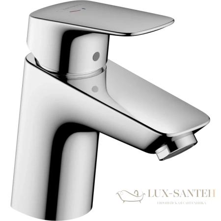 смеситель для раковины hansgrohe logis 71075000, хром
