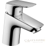 смеситель для раковины hansgrohe logis 71075000, хром