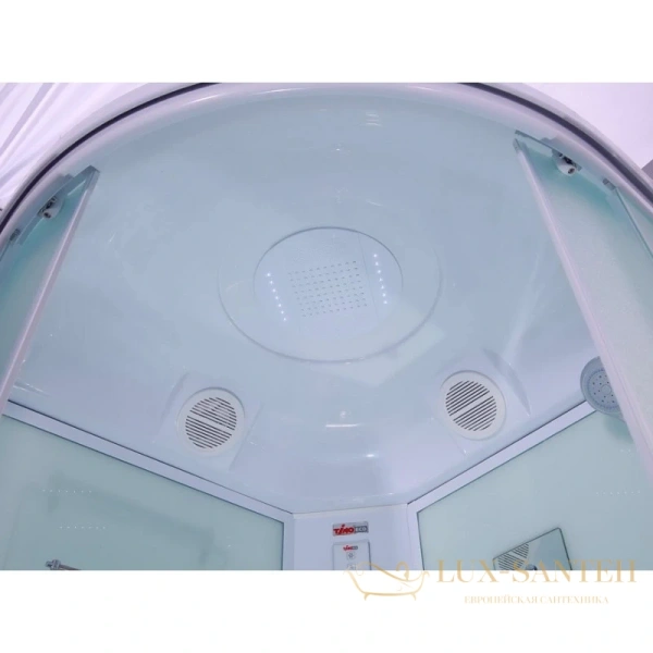 душевая кабина timo eco te-0790 90x90x218 см, стекло матовое