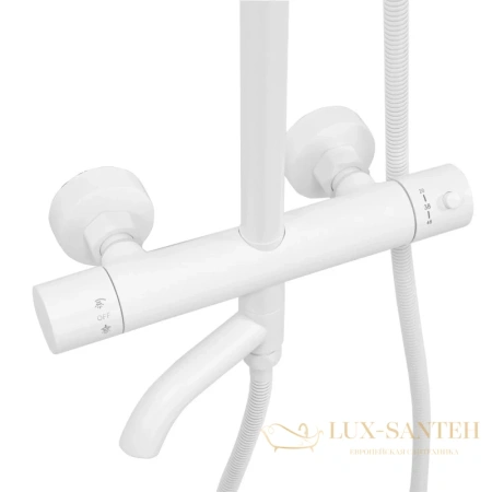 душевая система rea lungo rea-p6608 250 мм, белый
