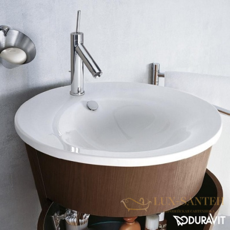 раковина duravit starck 1 0406580000 ⌀ 580 мм, белый