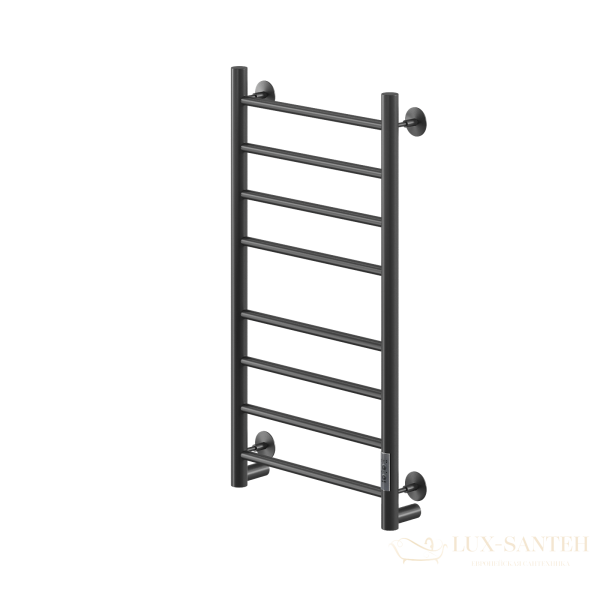 полотенцесушитель электрический кабельный ника way-2 80/40 ral9005 черный матовый u