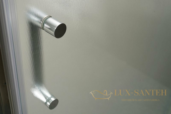 душевой уголок belbagno uno uno-195-ah-2-100/80-p-cr 100х80 см профиль хром, стекло рифленое