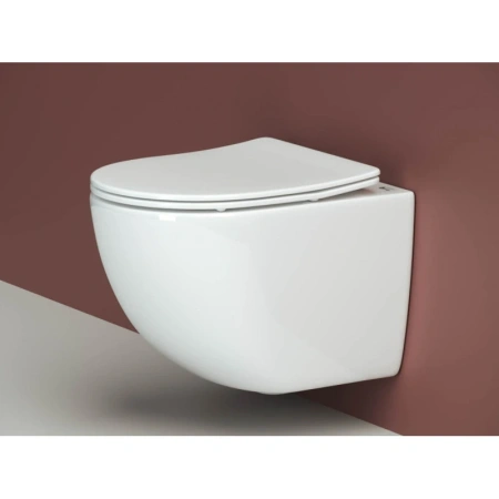 комплект ceramica nova forma cn3009_1002b_1000: подвесной унитаз cn3009 + система инсталляции envision flat cn1002b + cn100