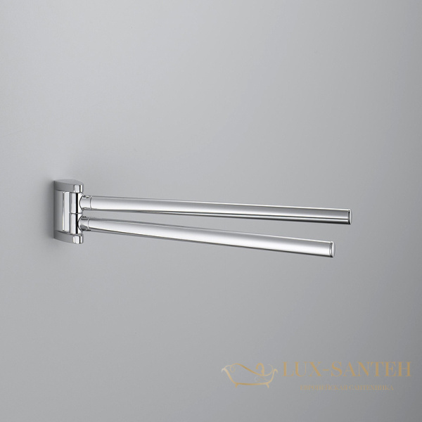 полотенцедержатель двойной colombo design link b2413.000, хром