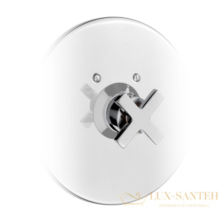 nicolazzi termostatico, 4914cr27, внешняя часть встраиваемого смесителя, 3 х 4” без запорного вентиля, цвет хром