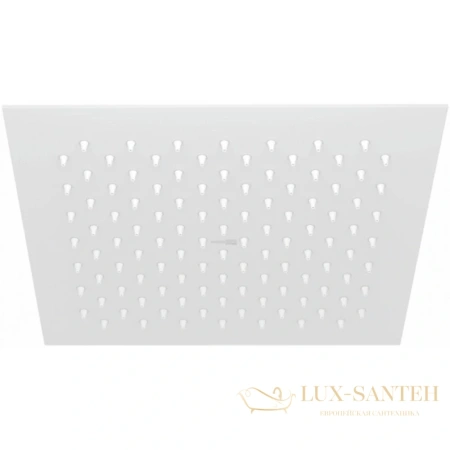 верхний душ wasserkraft mindel a254 250 мм, белый матовый