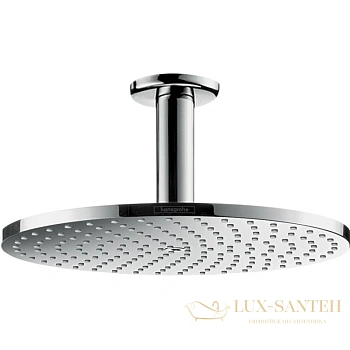 верхний душ hansgrohe raindance s 27620000, 240 1jet powderrain с потолочным подсоединением