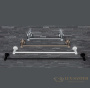 полотенцедержатель colombo design plus w4909.bm 33,5 см, белый матовый