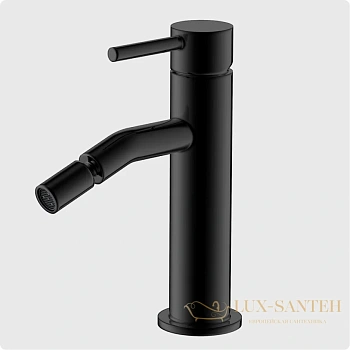 смеситель для биде aquame siena aqm6216mb, черный матовый