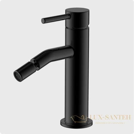 смеситель для биде aquame siena aqm6216mb, черный матовый