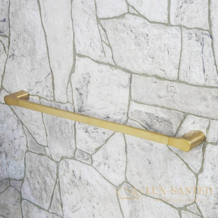 полотенцедержатель wasserkraft aisch k-5930 64 см, золотой матовый