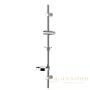 душевая штанга lemark lm8105c с мыльницей, хром