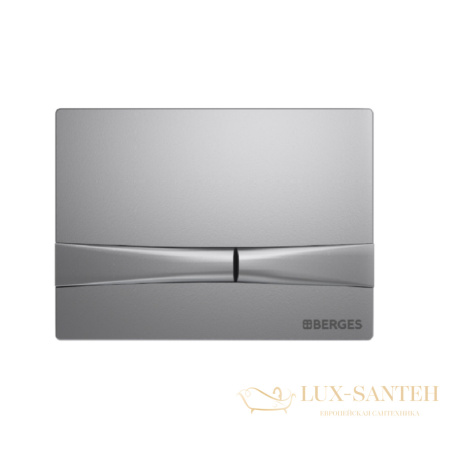 комплект berges  043248: подвесной унитаз floe s с системой инсталляции novum 525 и панелью смыва, хром глянцевый