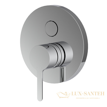 смеситель для душа встраиваемый fima carlo frattini snap f3119e2cr, на 2 выхода, хром