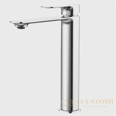 смеситель для раковины aquame monza aqm6314cr, хром