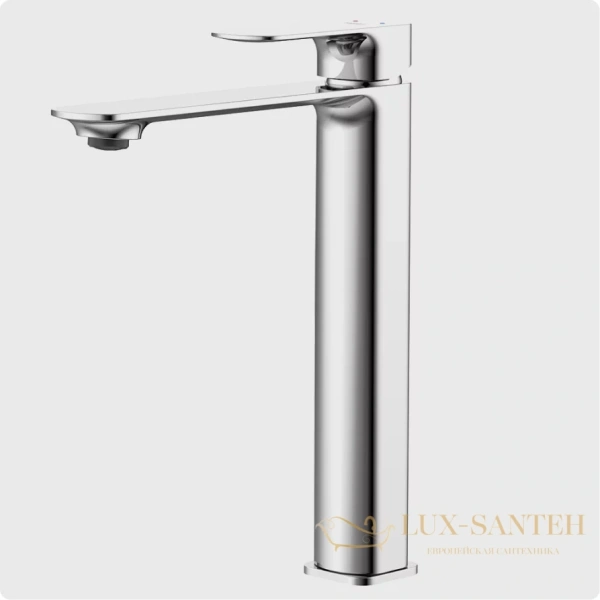 смеситель для раковины aquame monza aqm6314cr, хром