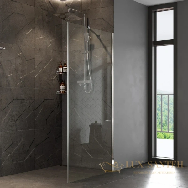 неподвижная перегородка wasserkraft aller 10h07-rp90 fixed 90 см 