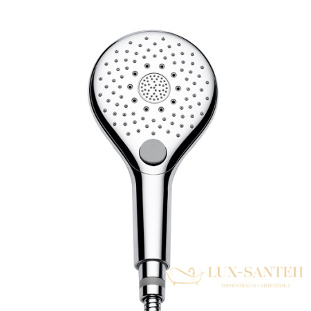 ручной душ bossini syncronia/6 b00800.030, хром