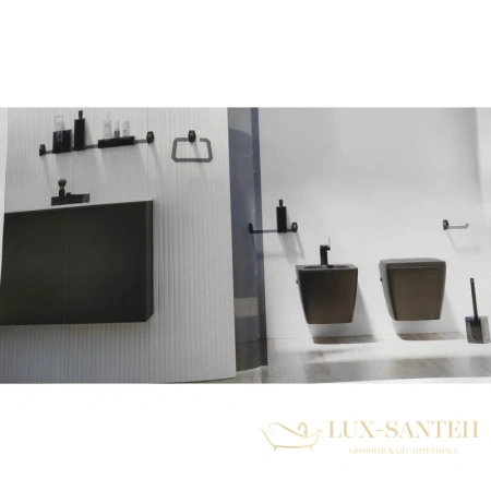 дозатор sonia luce 182503, черный матовый