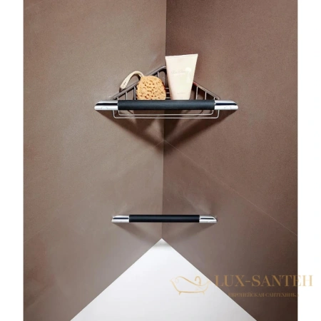 поручень угловой langberger 71155 34,5 см, черный