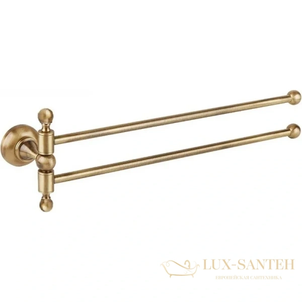 полотенцедержатель cezares aphrodite aphrodite-td09-02-m, бронза