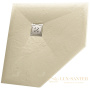 душевой поддон rgw stone tray 16155099-03 из искусственного камня st/t-be 90x90, бежевый