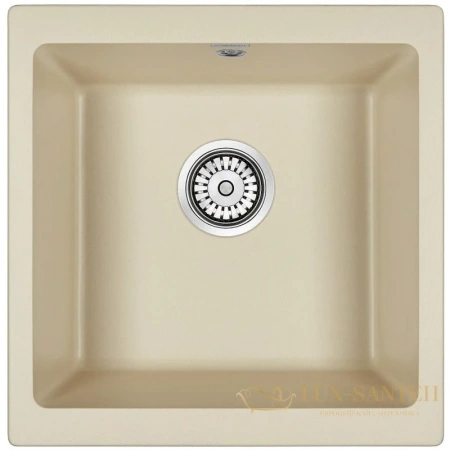 кухонная мойка paulmark brilon pm104546-ch, шампань
