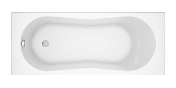 ванна прямоугольная cersanit nike 170x70, 63347, цвет белый