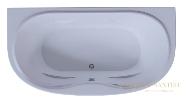 акриловая ванна aquatek мелисса 180x95 mel180-0000011 фронтальный+боковые экраны 2 шт.