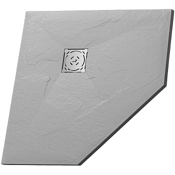 душевой поддон rgw stone tray 16155099-10 из искусственного камня st/t-co 90x90, бетон, цемент