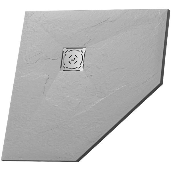 душевой поддон rgw stone tray 16155099-10 из искусственного камня st/t-co 90x90, бетон, цемент