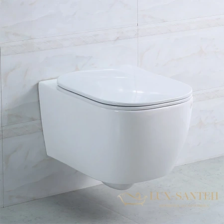 сиденье belbagno genova bb1102sc для унитаза с микролифтом, белый