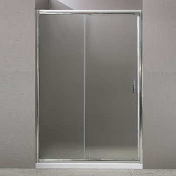 душевая дверь belbagno uno uno-bf-1-115-c-cr 115 см профиль хром, стекло прозрачное 