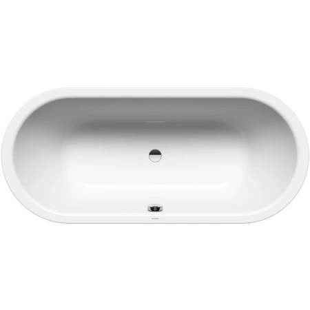стальная ванна kaldewei classic duo oval 291300013001 112 160х70 см с покрытием easy-clean, альпийский белый 