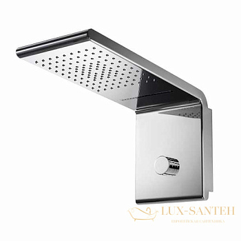 верхний душ bossini syncro-rain 3 i00591.030 450х200 мм, хром
