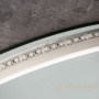 зеркало xpertials stone 84354135-43530 овальное 80х60 см с led подсветкой