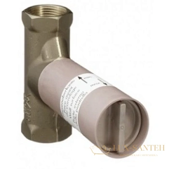 скрытая часть запорного вентиля hansgrohe 15974180 (керамическая)