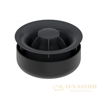 стакан с мембраной (сухой затвор) tece tecedrainpoint s 3695002 для низкого трапа dn 50, черный (отдельно не продается)