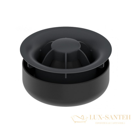 стакан с мембраной (сухой затвор) tece tecedrainpoint s 3695002 для низкого трапа dn 50, черный (отдельно не продается)