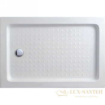 акриловый поддон cezares tray a tray-a-ah-110/80-15-w для душа 110x80, белый