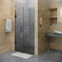 душевая дверь rgw hotel 350601209-14 ho-012-b 90, профиль черный, стекло прозрачное