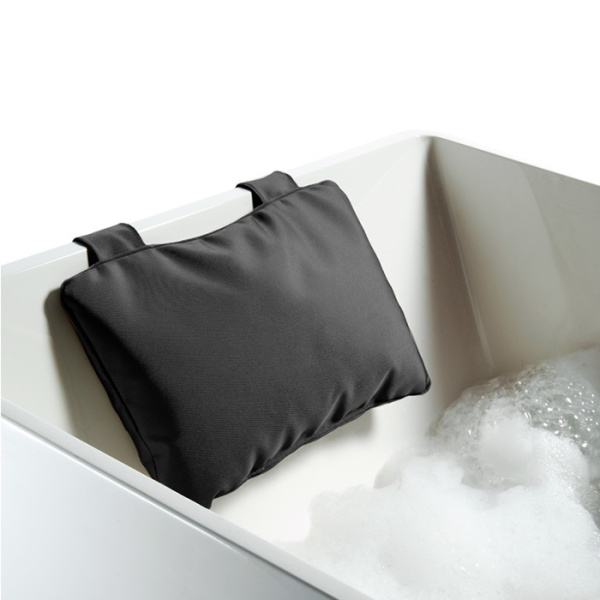 подушка для ванны decor walther loft nk 0952060 320*210 мм, черный