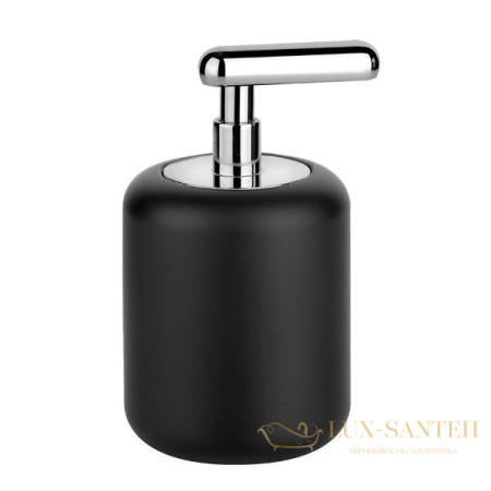дозатор gessi goccia 38038.031, хром/черный