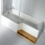 акриловая ванна jacob delafon bain douche neo 170x90 l e6d002l-00