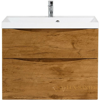 тумба под раковину belbagno marino marino-h60-800-2c-so-rn-p 80 см подвесная, rovere nature