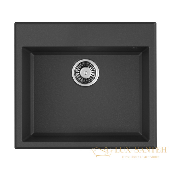 кухонная мойка omoikiri tedori 57-bl tetogranit х черный, 4993980