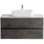 тумба под раковину cezares molveno 46 molveno 46-100-2c-so-oss 100 см подвесная, ossido